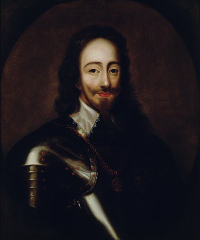 Portrait of Charles I in Armour, c.1670 by Peter Lely